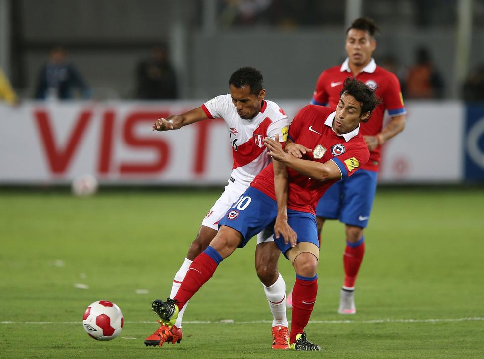 Jorge Valdivia disputó su último partido con la selección de Chile en octubre de 2017.