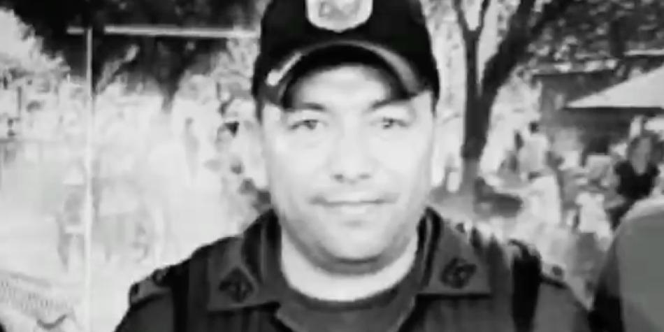 William Bareño, uno de los uniformados que falleció tras el atentado en Cúcuta. Foto: Policía Nacional