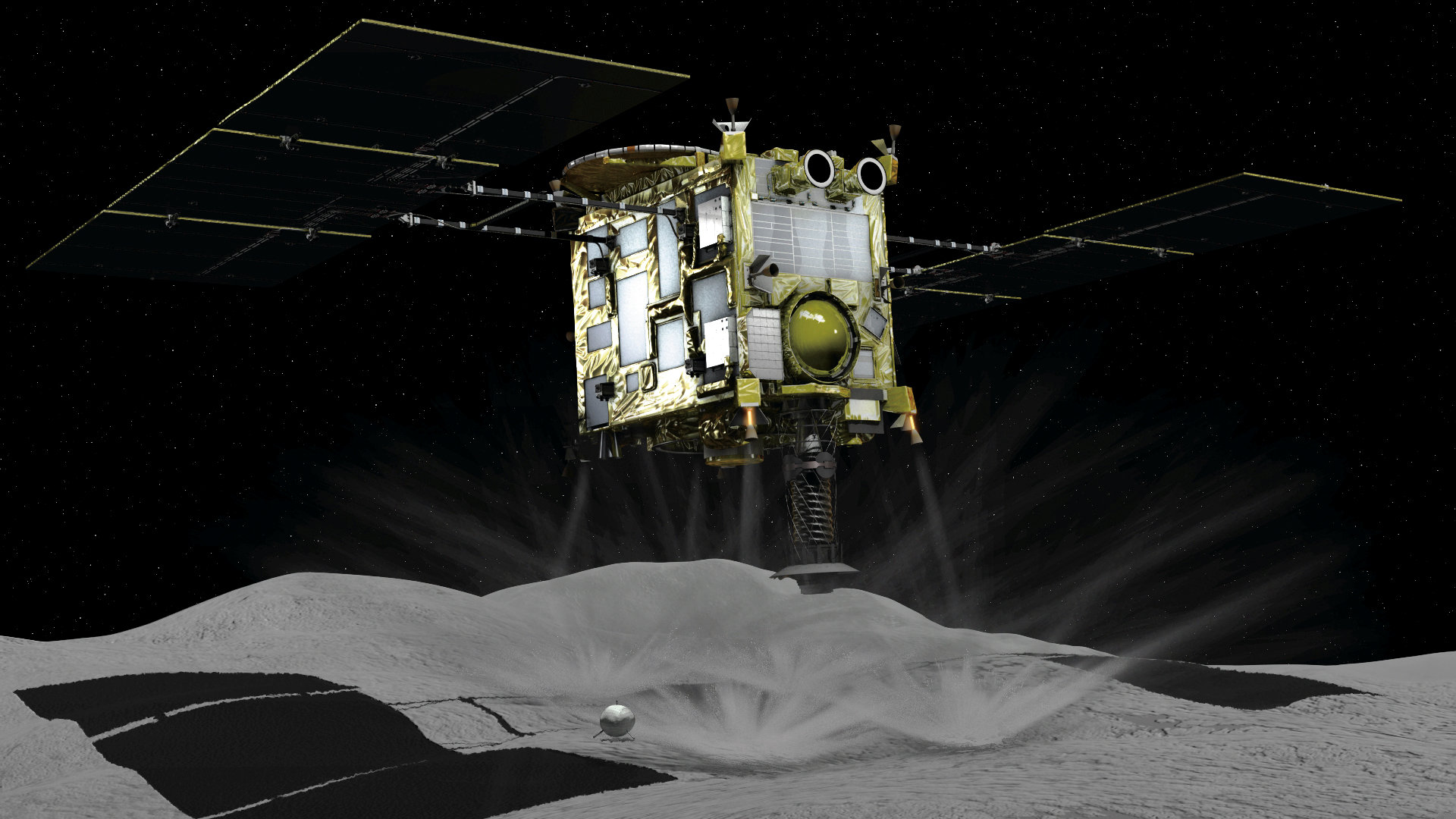 Los expertos hallaron que las partículas antiguas en las muestras de Ryugu están conformadas de carburo de silicio (JAXA)/Handout via Reuters 
