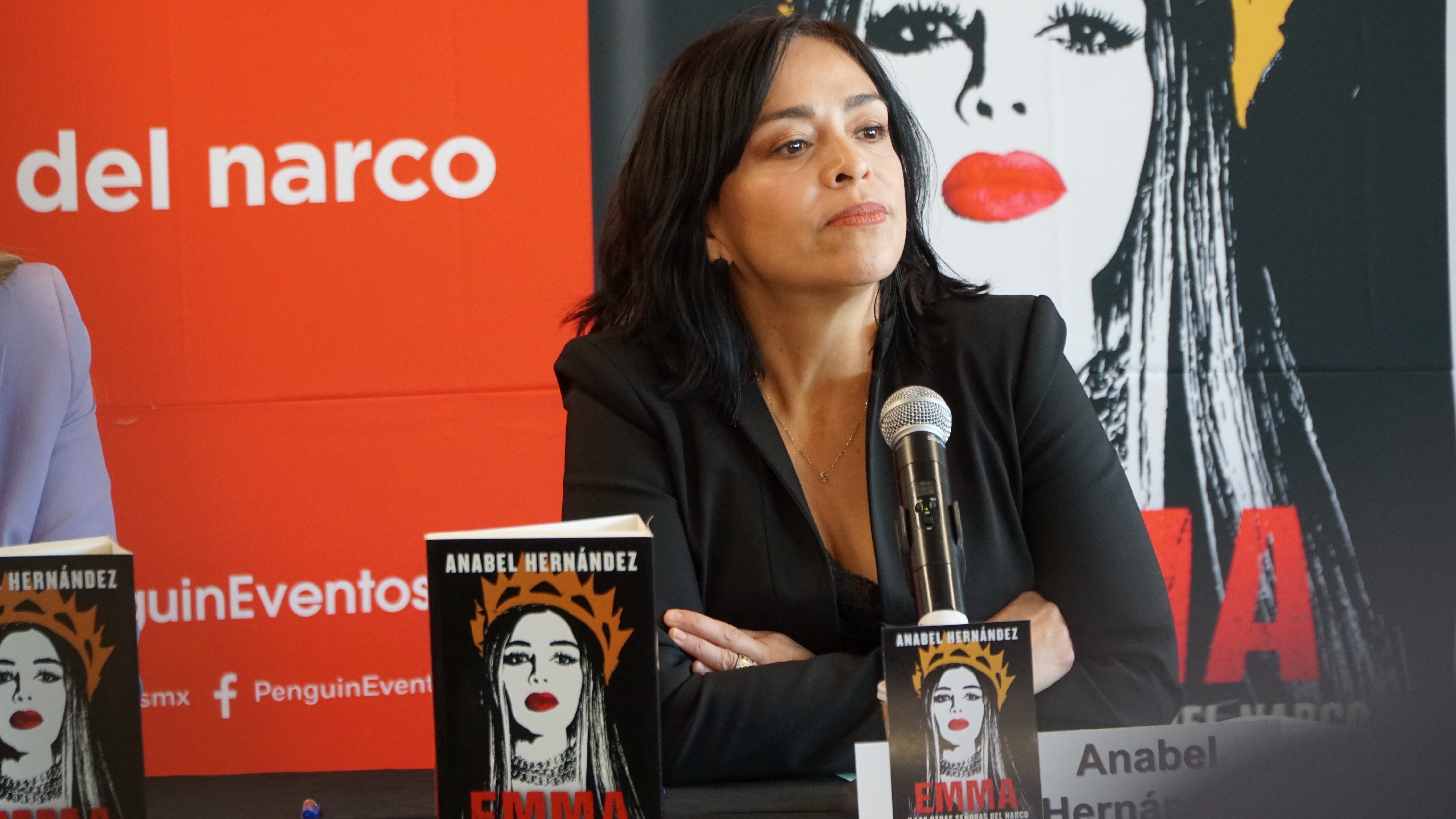 Anabel Hernández (Foto: J.M. Mariscal/Infobae)