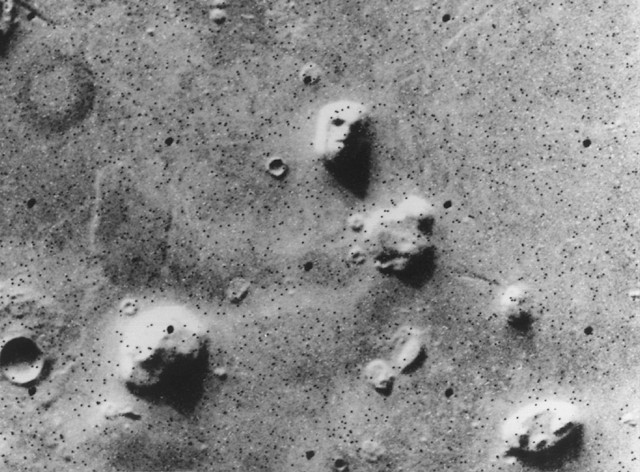 La famosa foto del rostro marciano inquietó a la NASA en los 70