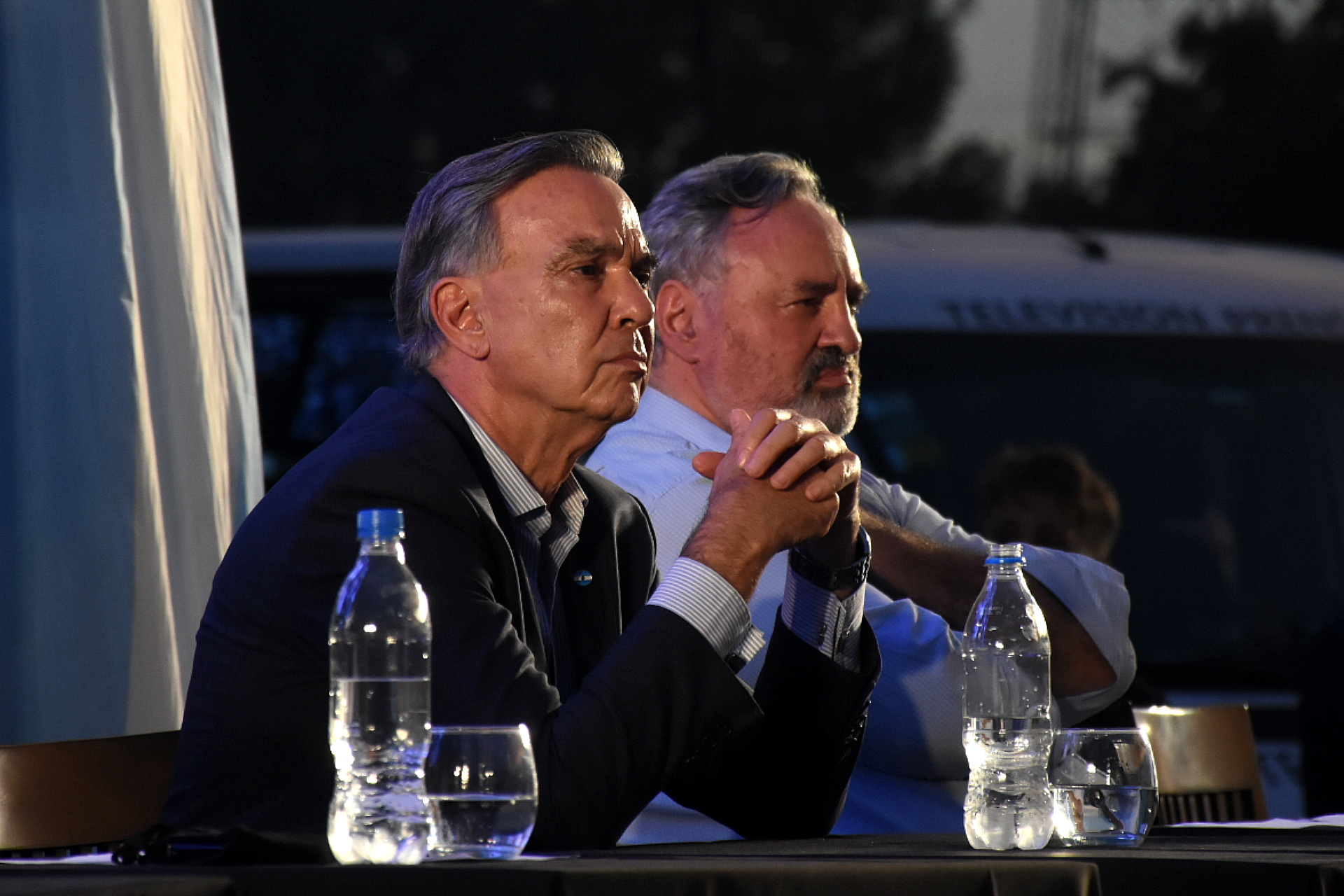 Miguel Pichetto junto a Joaquín De la Torre en la presentación de Peronismo Republicano