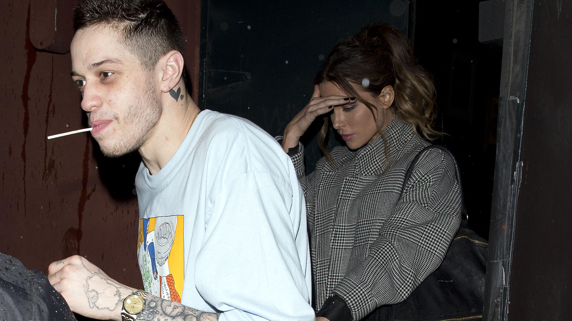 Kate Beckinsale y Pete Davidson  (The Grosby Group)