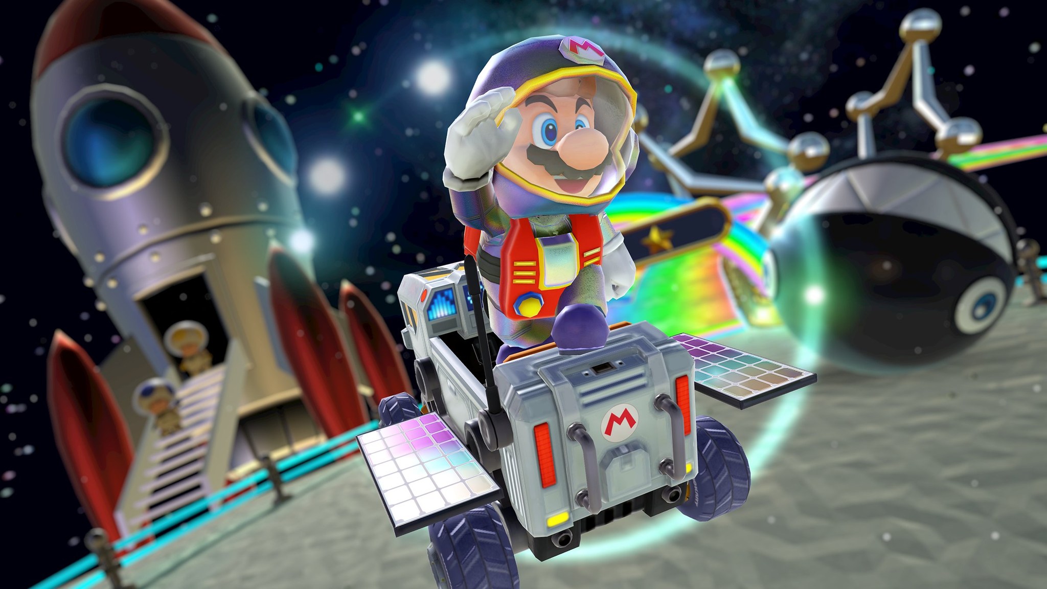El homenaje del satélite Mario al famoso personaje de Nintendo