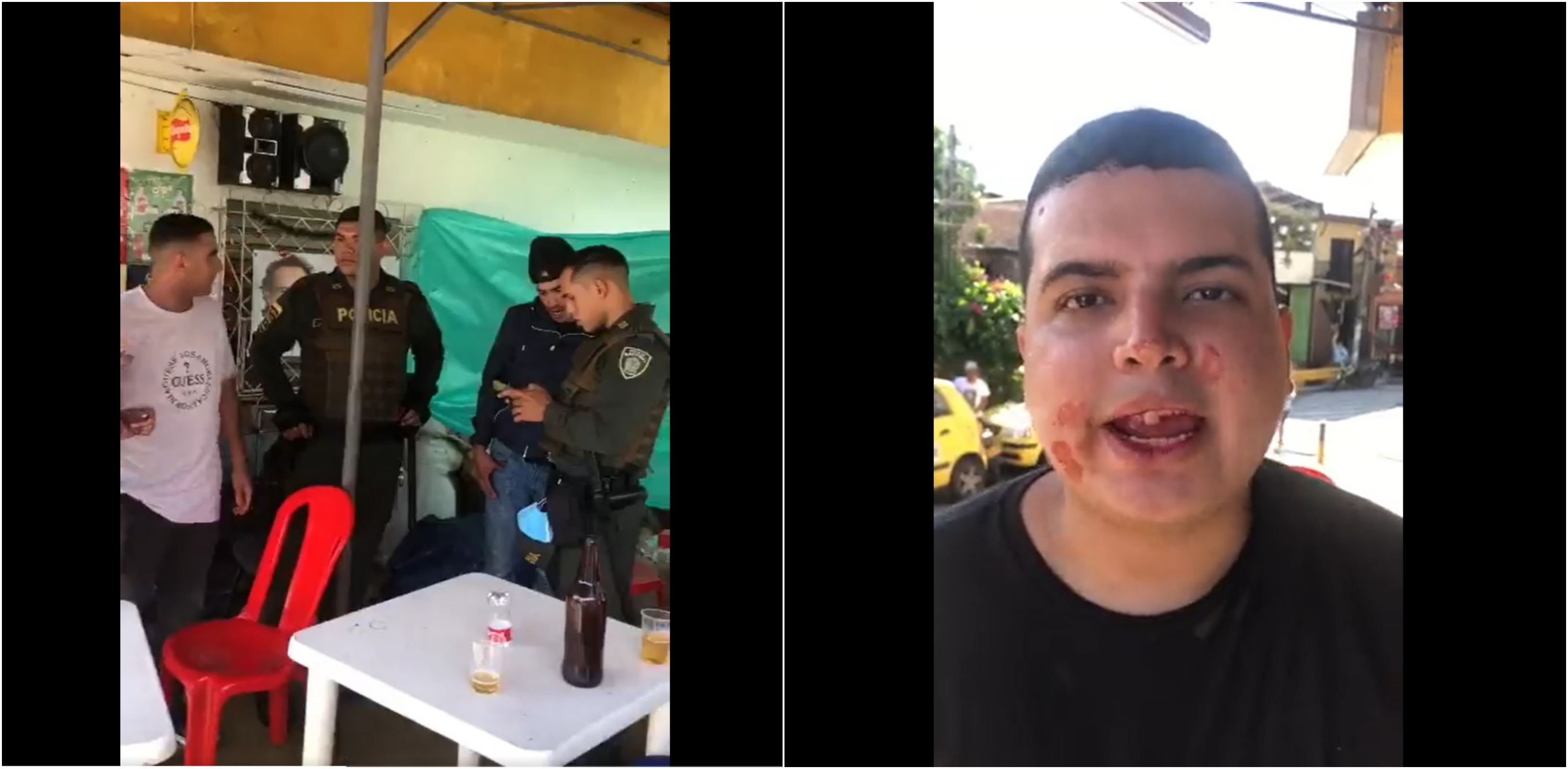Joven voluntario de la campaña de Gustavo Petro fue agredido en Medellín