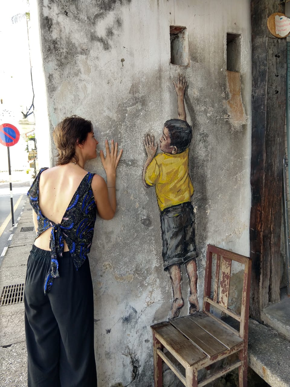 Ariana en Georgetown, Malasia, paraíso del street art