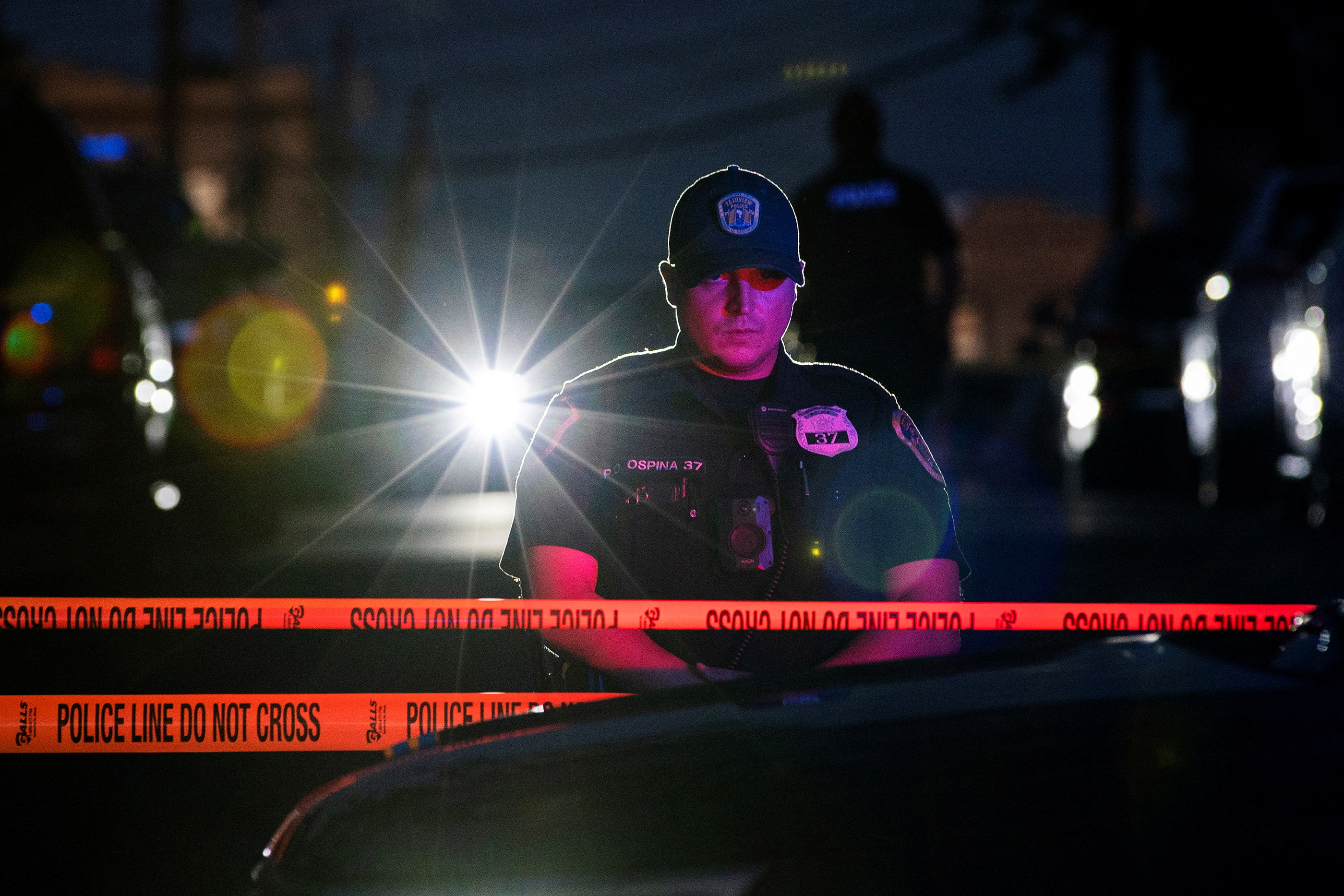 Foto de archivo de policía en Nueva Jersey (REUTERS/Eduardo Munoz)