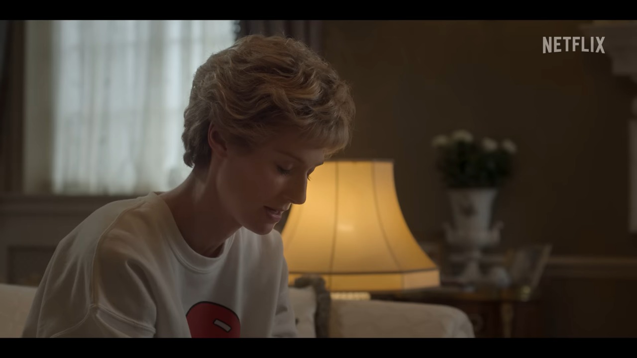 Primeras imágenes de La princesa Diana en el adelanto oficial de "The Crown" en su quinta temporada. (Netflix)