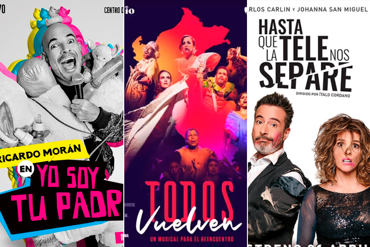 Conoce las obras de teatro que se estrenan en Lima. (Foto: Composición Infobae)
