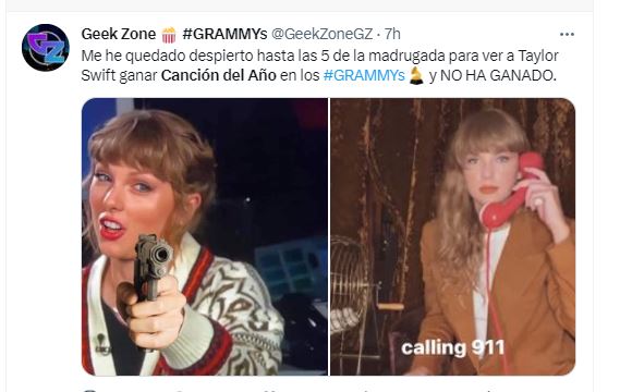Memes a la mejor canción del año en los Grammy (Twitter)