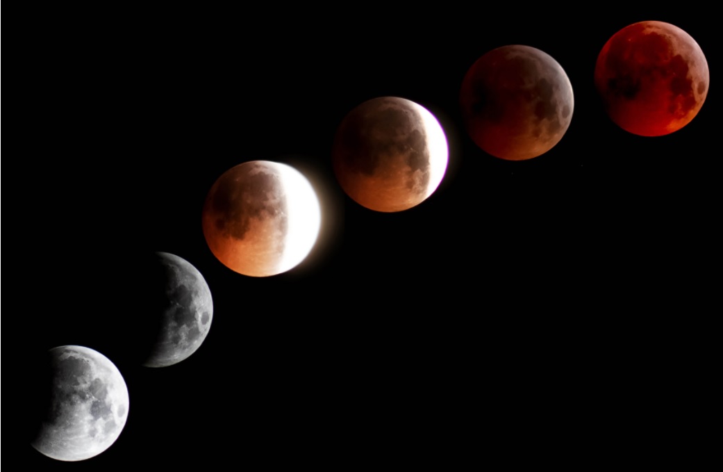 El primer eclipse total lunar de 2022 acaparará la atención de todos (Foto: Instituto de Astronomía UNAM)