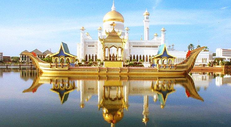 palacio Istana Nurul Iman, residencia del sultán.
