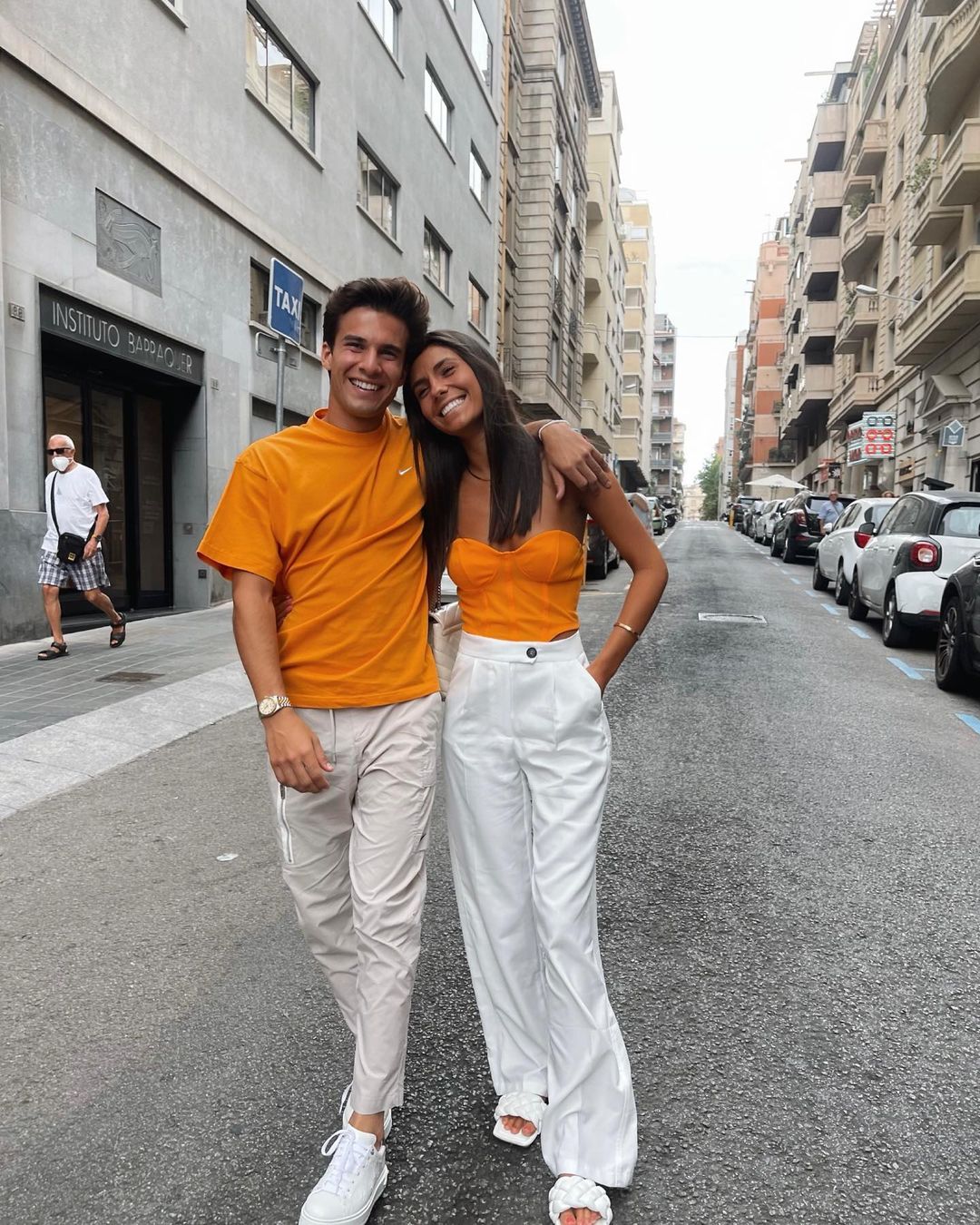 Iglesias, de 22 años, junto a Riqui Puig (Instagram/Gemma Iglesias)