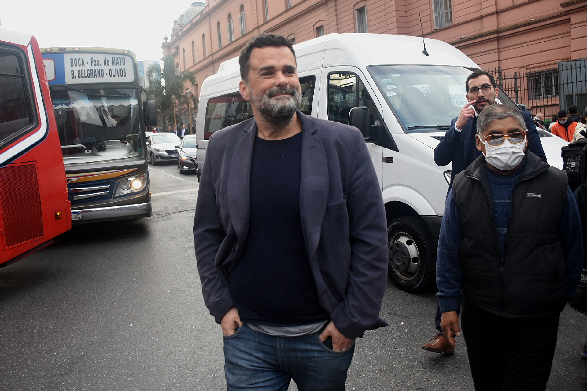 El funcionario del Ministerio de Desarrollo Social y líder del movimiento Somos Barrios de Pie, Daniel Menéndez