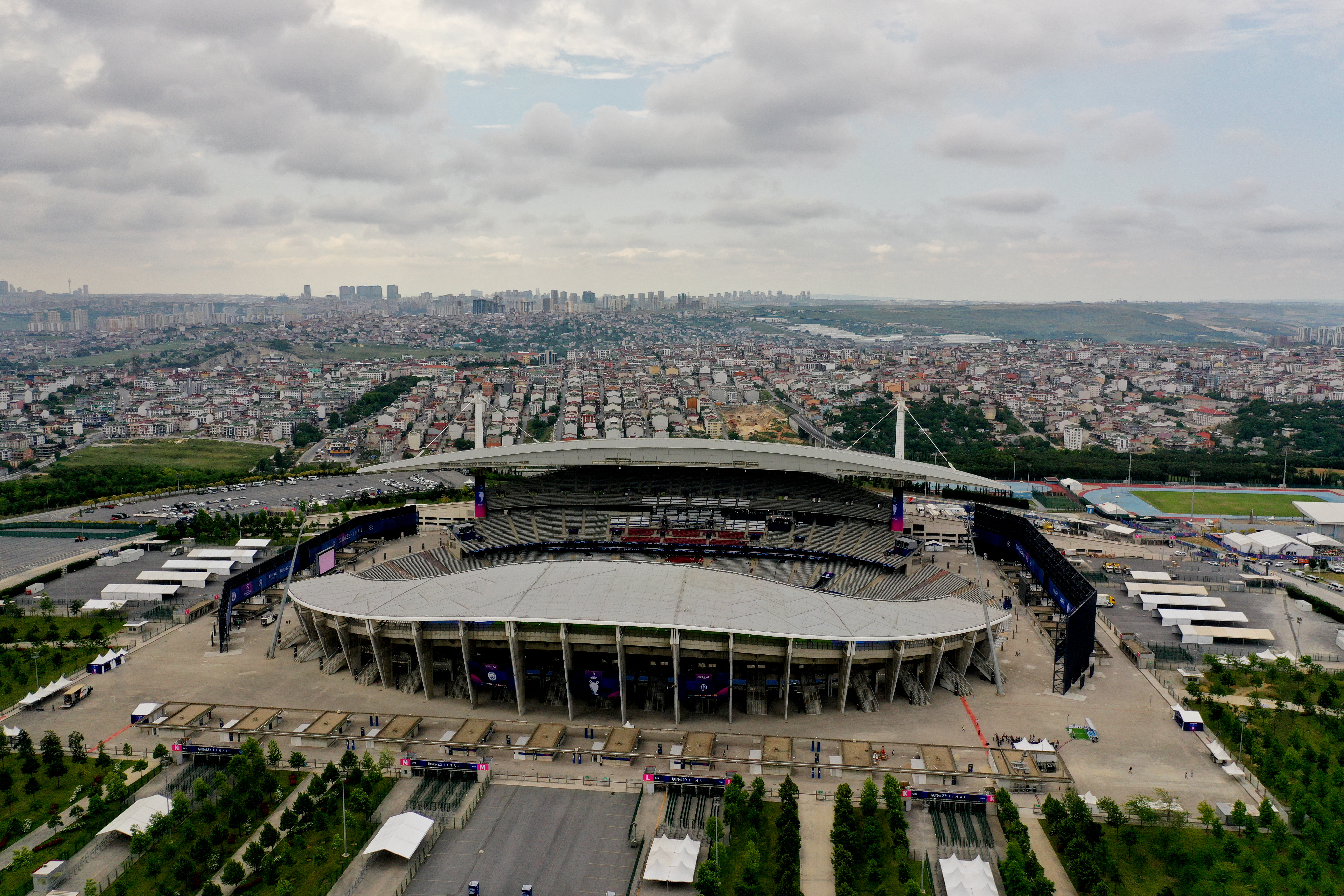 El estadio Ataturk Olympic donde se jugará la final de la Champions (Reuters)