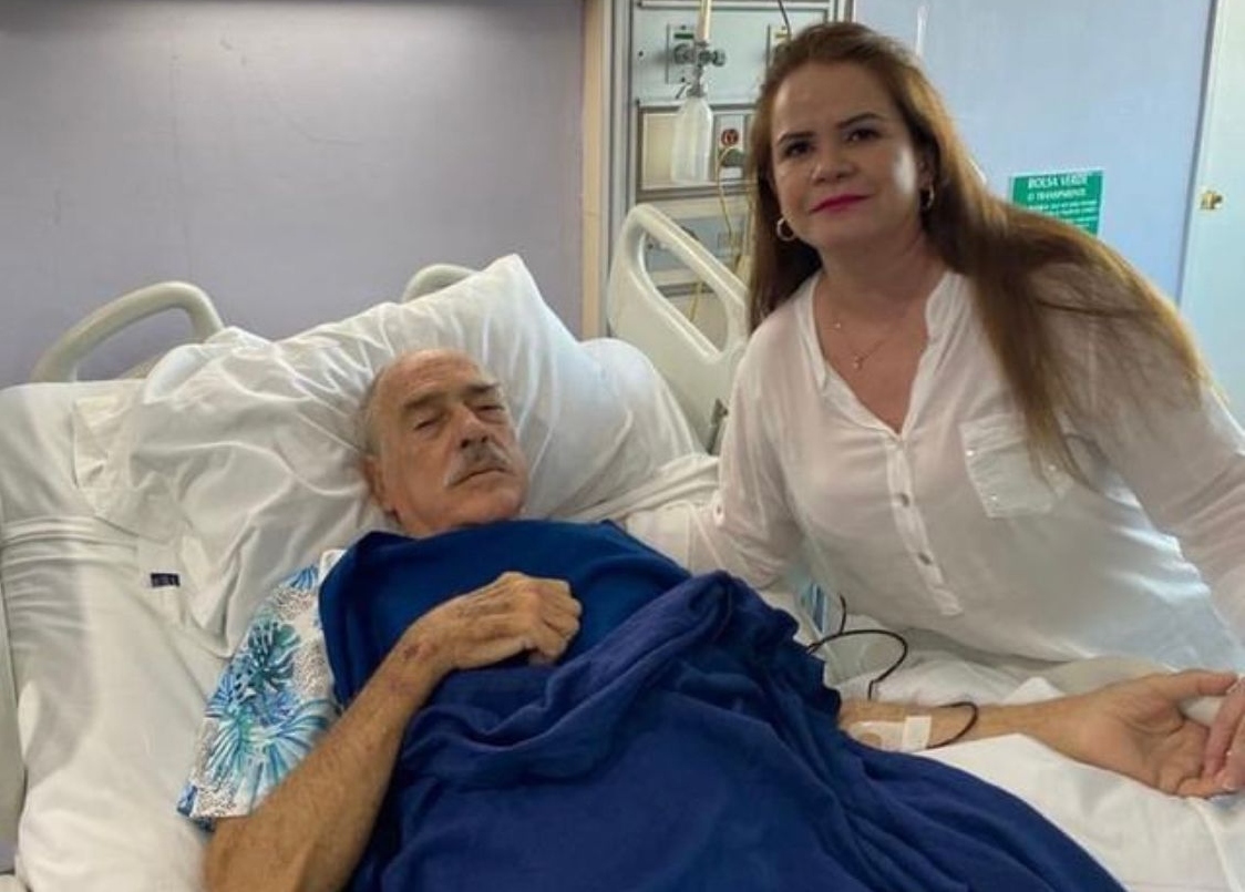 Despite being married very much in love, the couple was already at loggerheads and was about to divorce.  Today Margarita Portillo is taking care of her husband (Photo: Instagram)