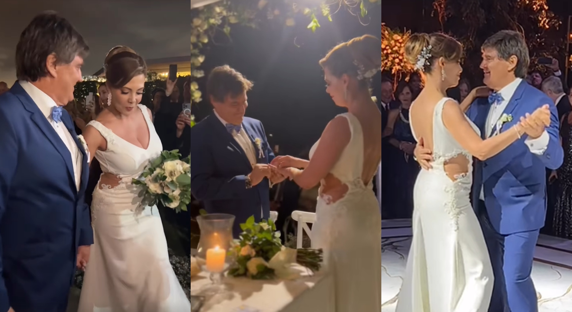 Maritere Braschi se casó con el empresario Guillermo Acha: la ceremonia, el “sí, acepto” y la lujosa fiesta