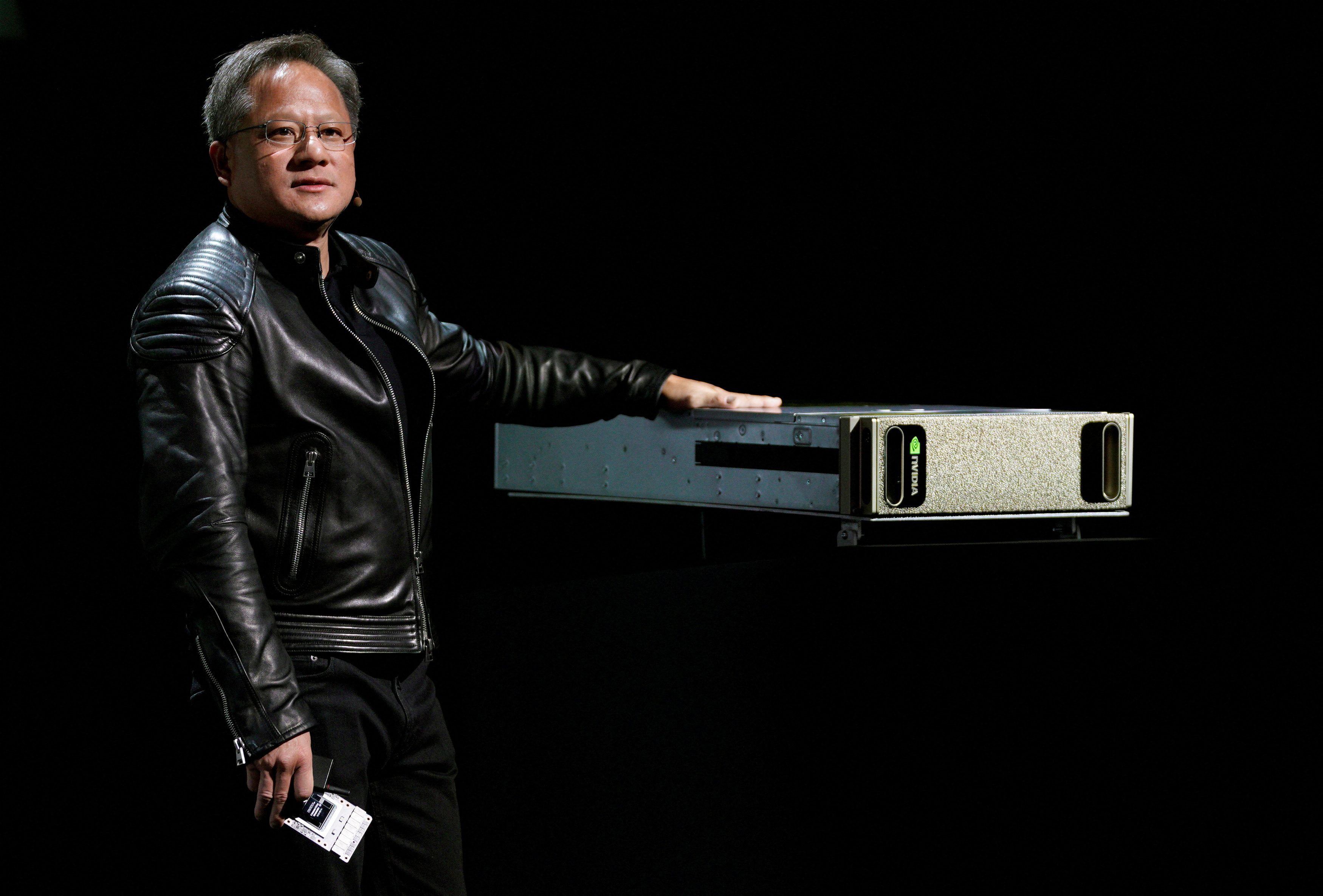 Jensen Huang, CEO de Nvidia (Rick Wilking/File Photo)