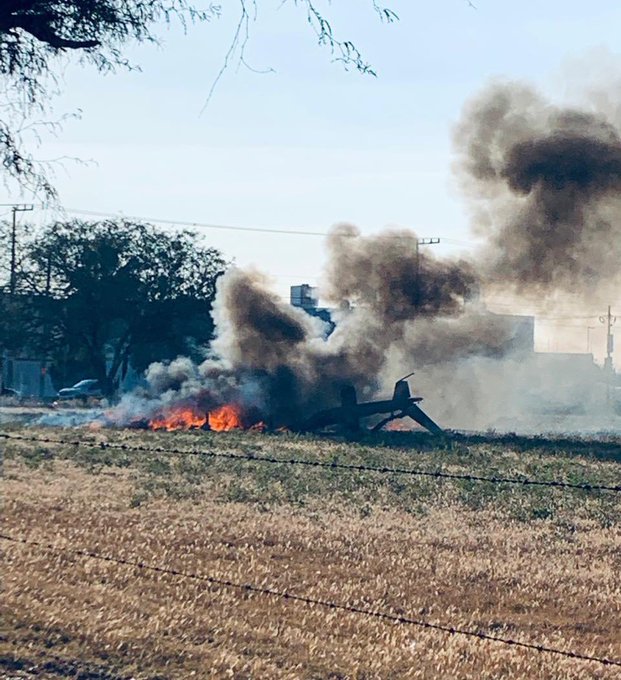 Un helicóptero de la Secretaría de Seguridad de Aguascalientes se desplomó en la mañana del 17 de noviembre (Foto: archivo)