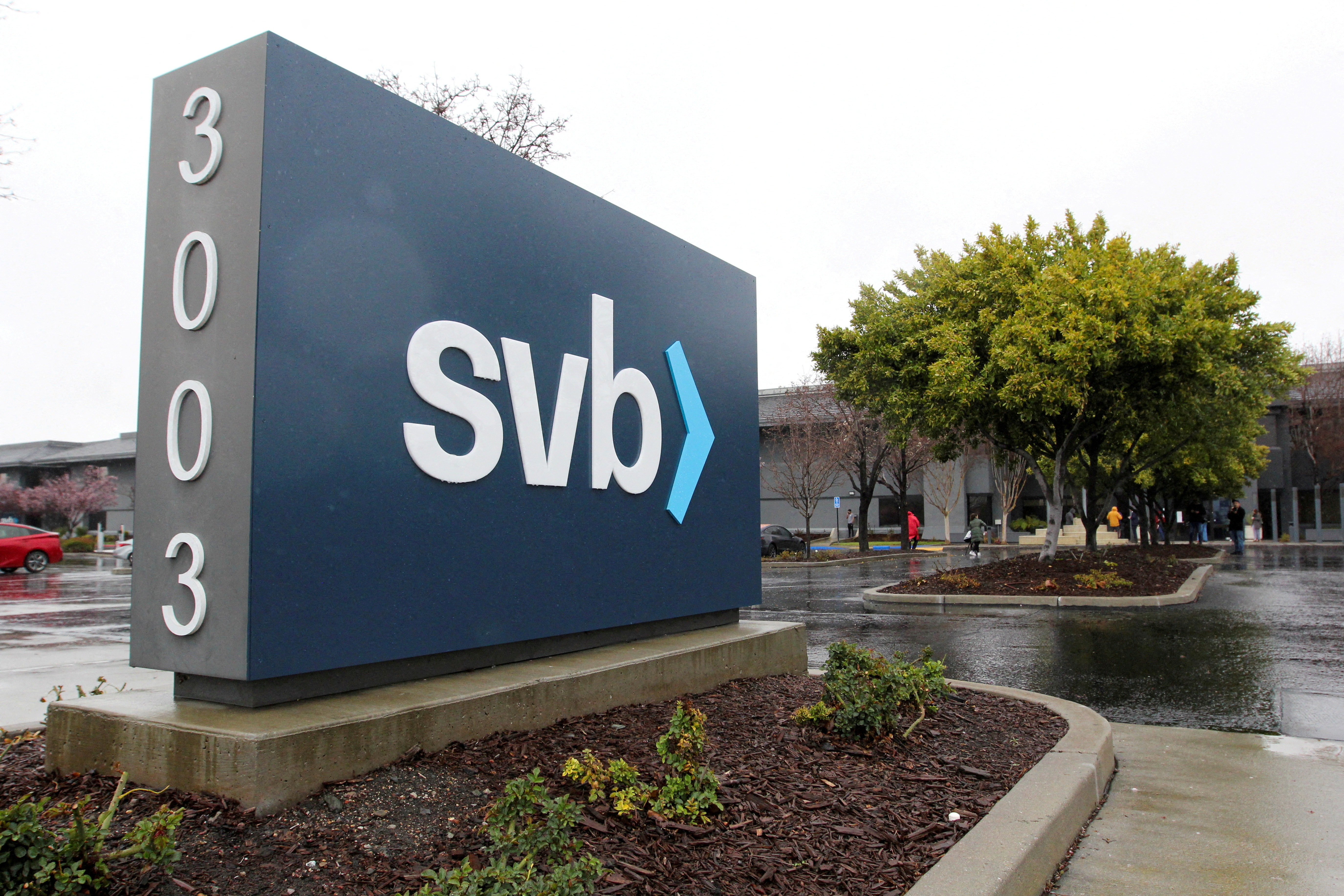 La sedes de Silicon Valley Bank en Santa Clara, California (Reuters)