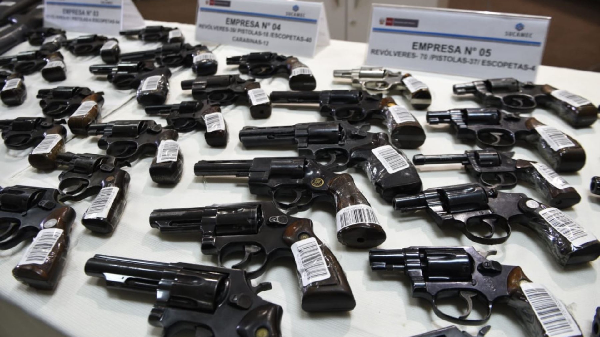 Elecciones 2022: Desde este 1 de octubre queda prohibido portar armas de fuego en todo el país