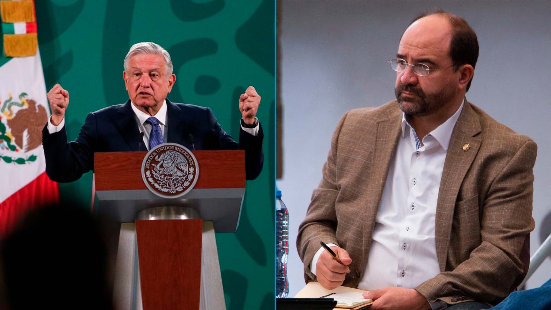 López Obrador se lanzó contra el senador Álvarez Icaza tras postura sobre el plantón frente a la Corte: “Farsante”