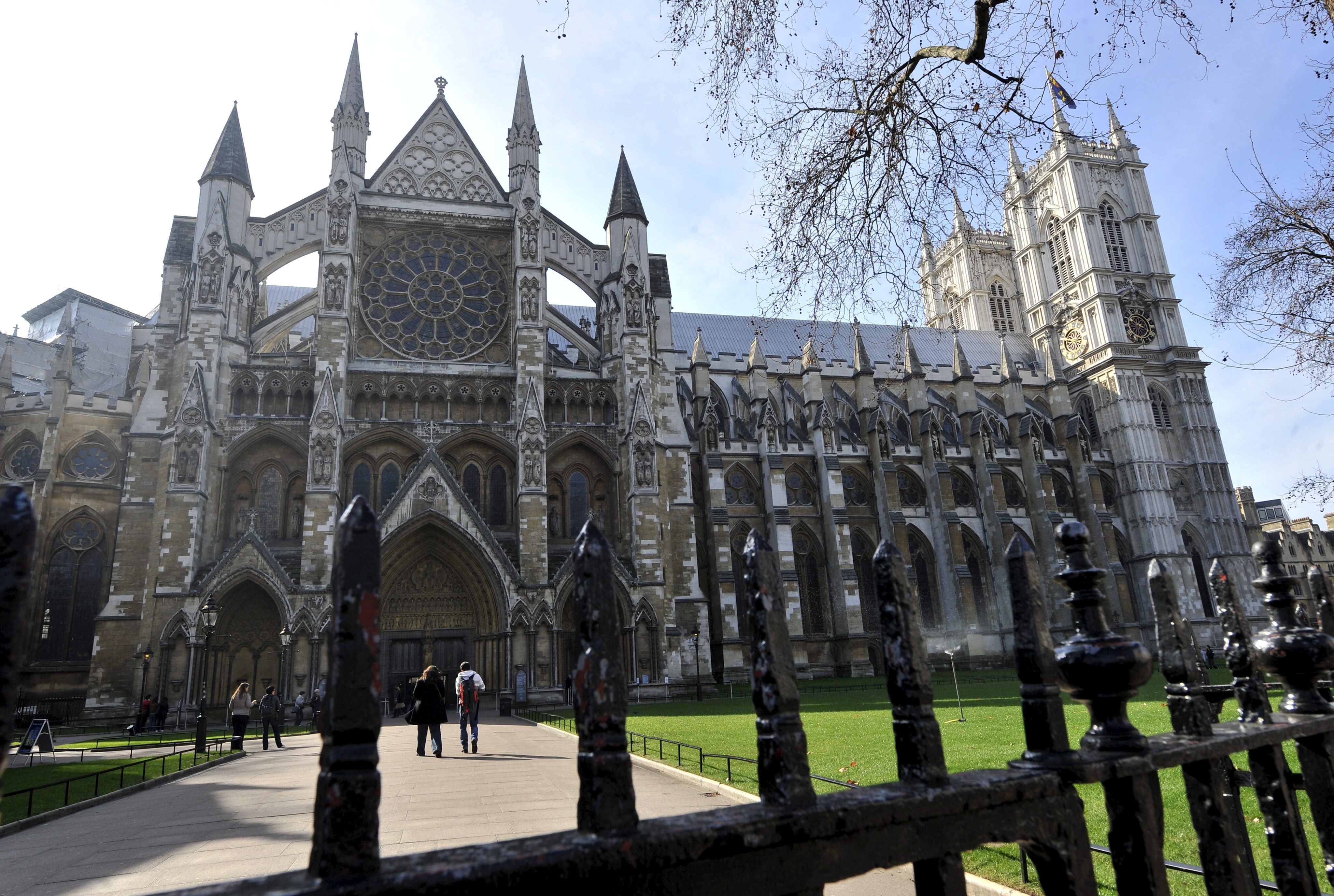 Vista del exterior de la abadía de Westminster en Londres, Reino Unido. EFE/Andy Rain/Archivo
