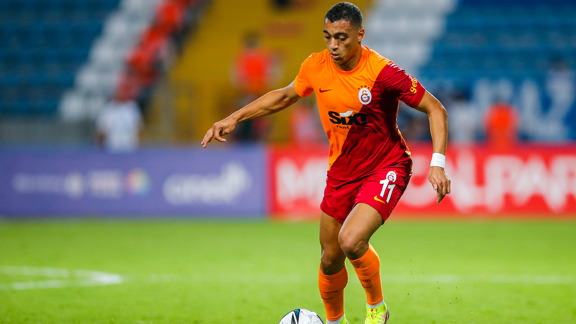 El delantero Mostafa Mohamed juega en el Galatasaray de Turquía (Getty Images)