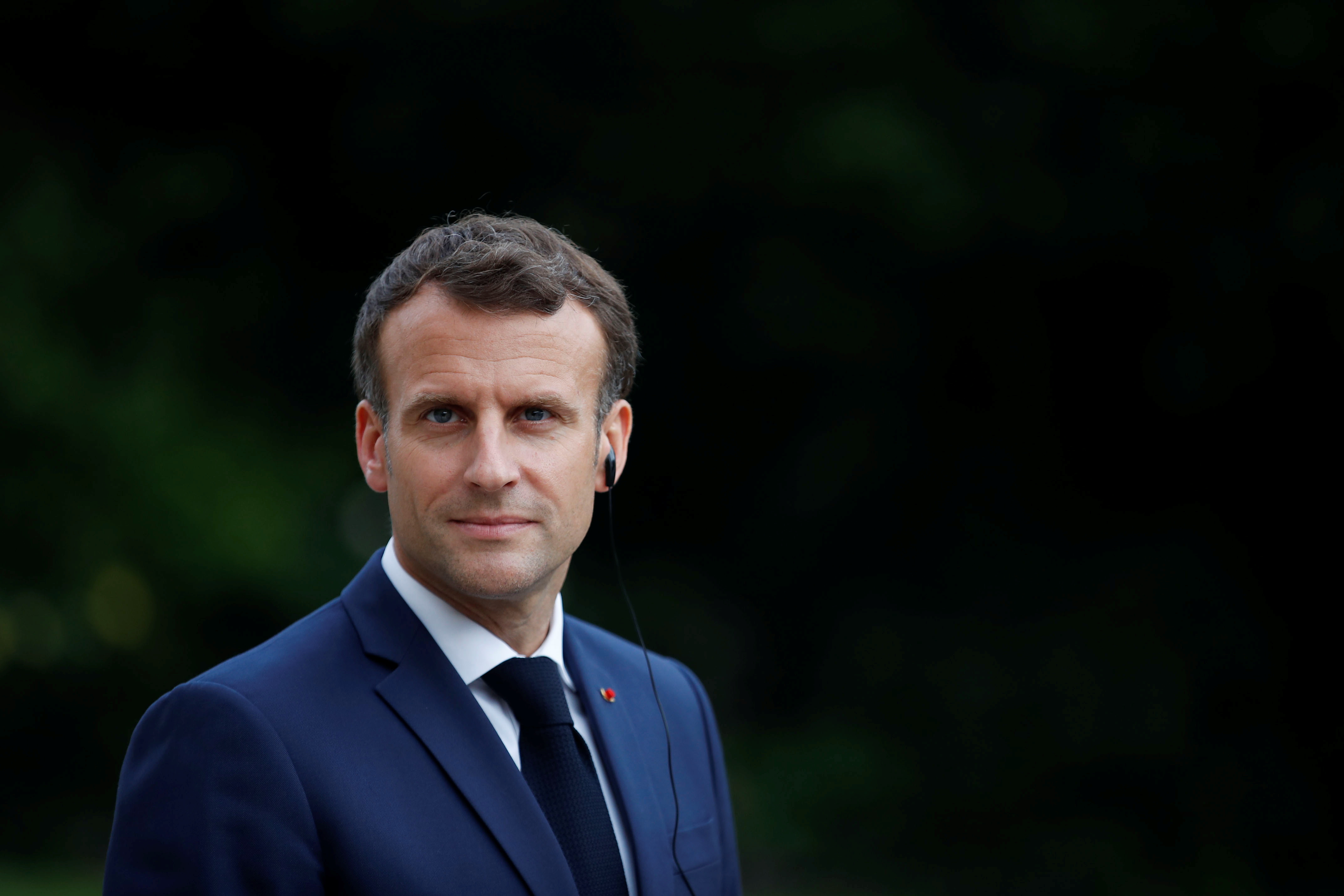 En su rol de Presidente, Macron es el "protector" de la Academia Francesa. REUTERS/Gonzalo Fuentes