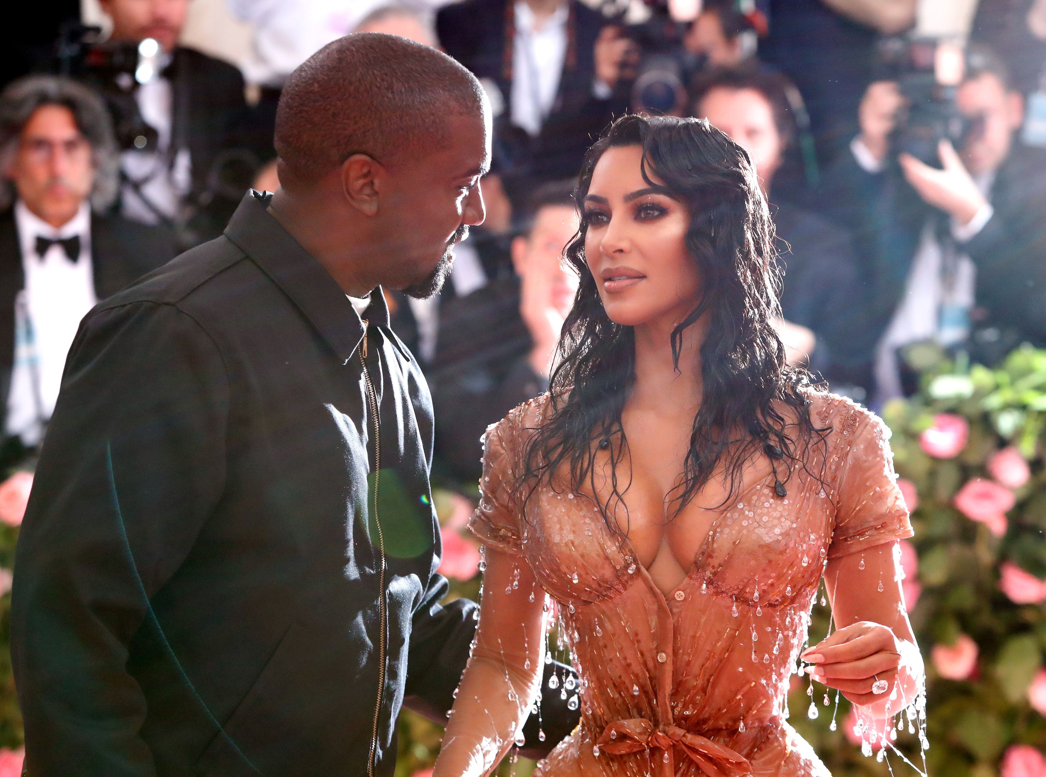 Kim Kardashian y Kanye West llevaban siete años de matrimonio (REUTERS)