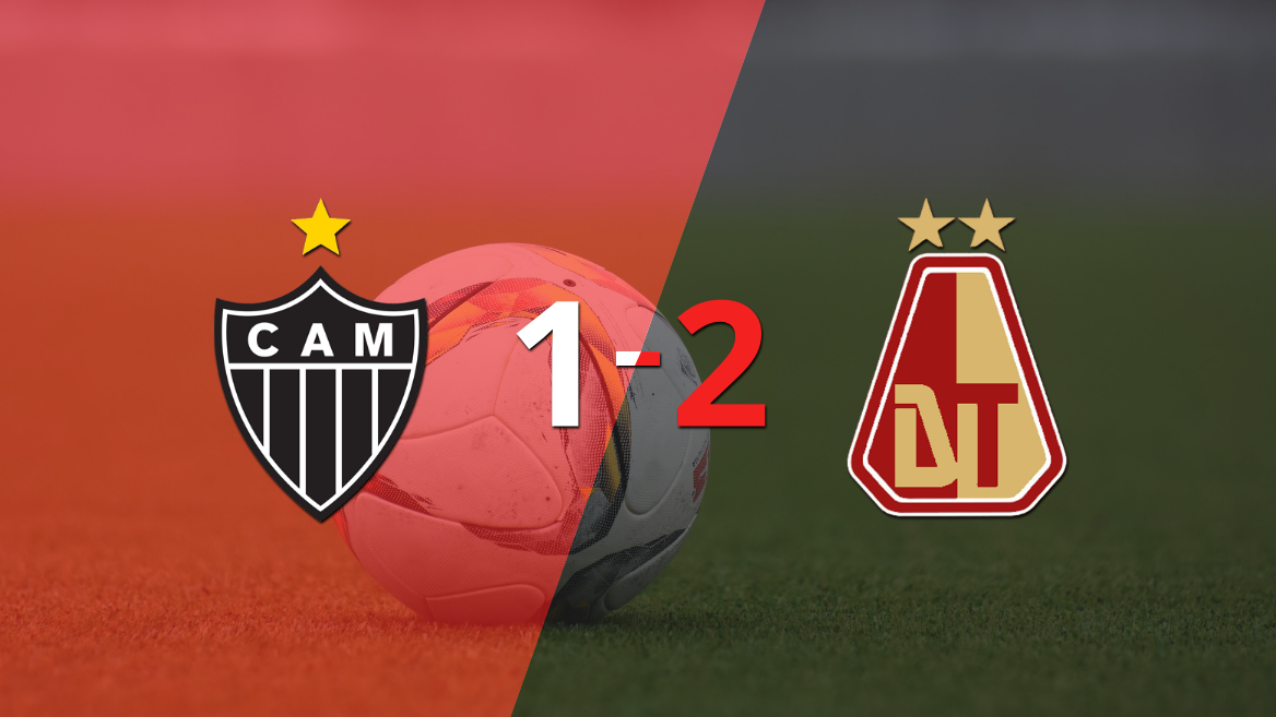 Tolima ganó por 2-1 en su visita a Atlético Mineiro