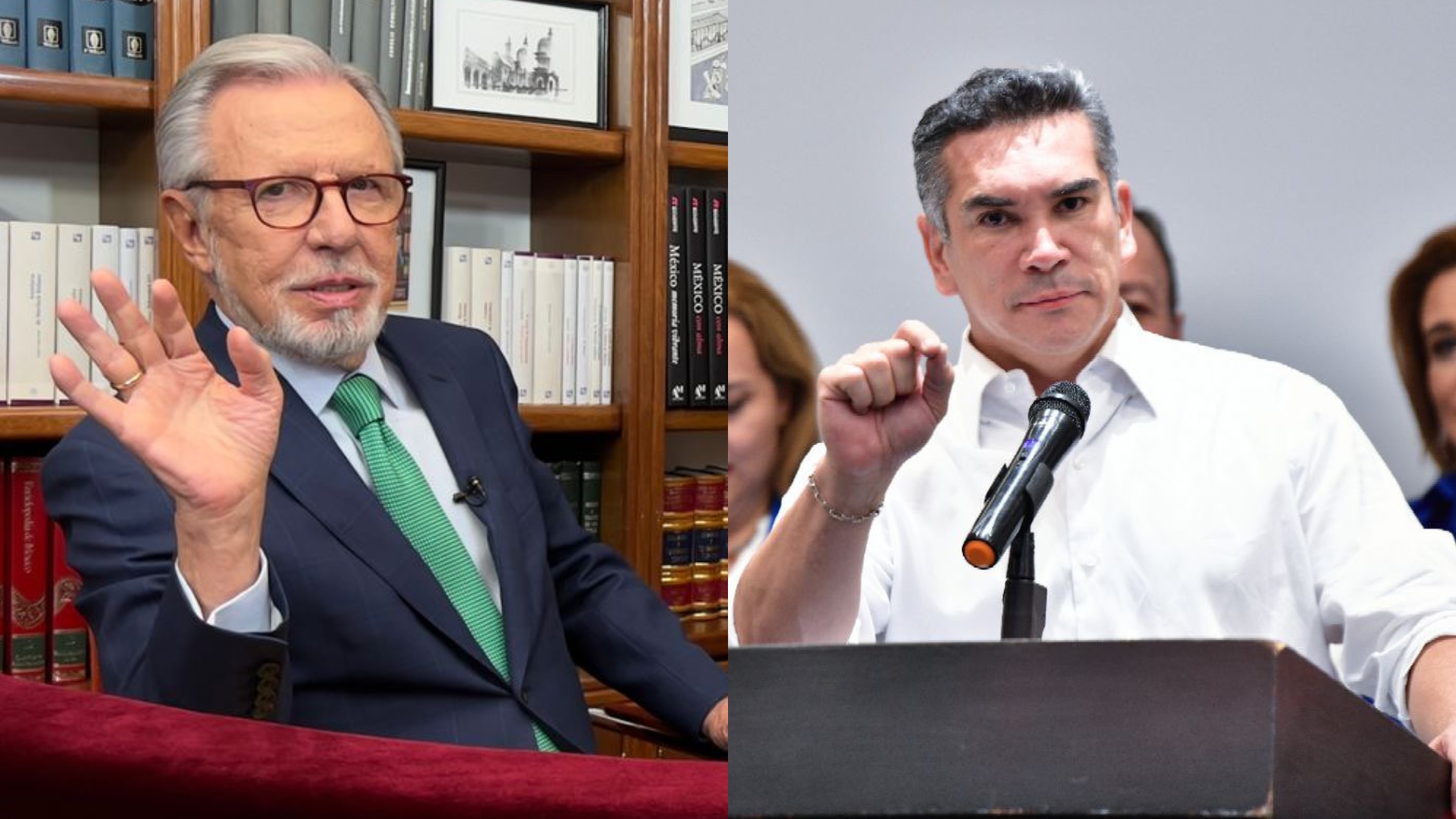 Joaquín López-Dóriga dio más detalles de la primera reunión de Alito y ex dirigentes del PRI (Fotos: Twitter/@lopezdoriga/@alitomorenoc)