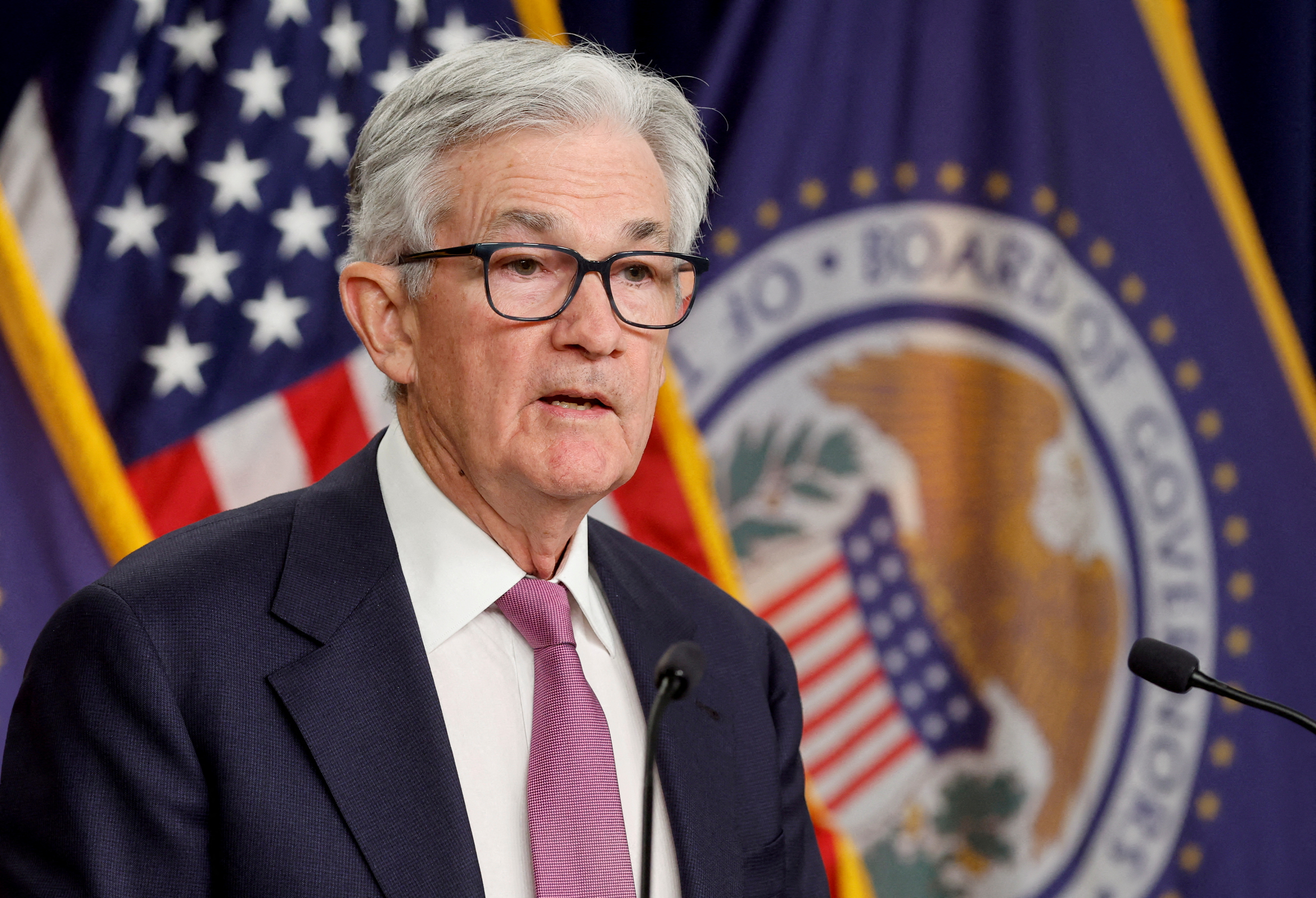 El presidente de la Reserva Federal de los Estados Unidos, Jerome Powell (Reuters)