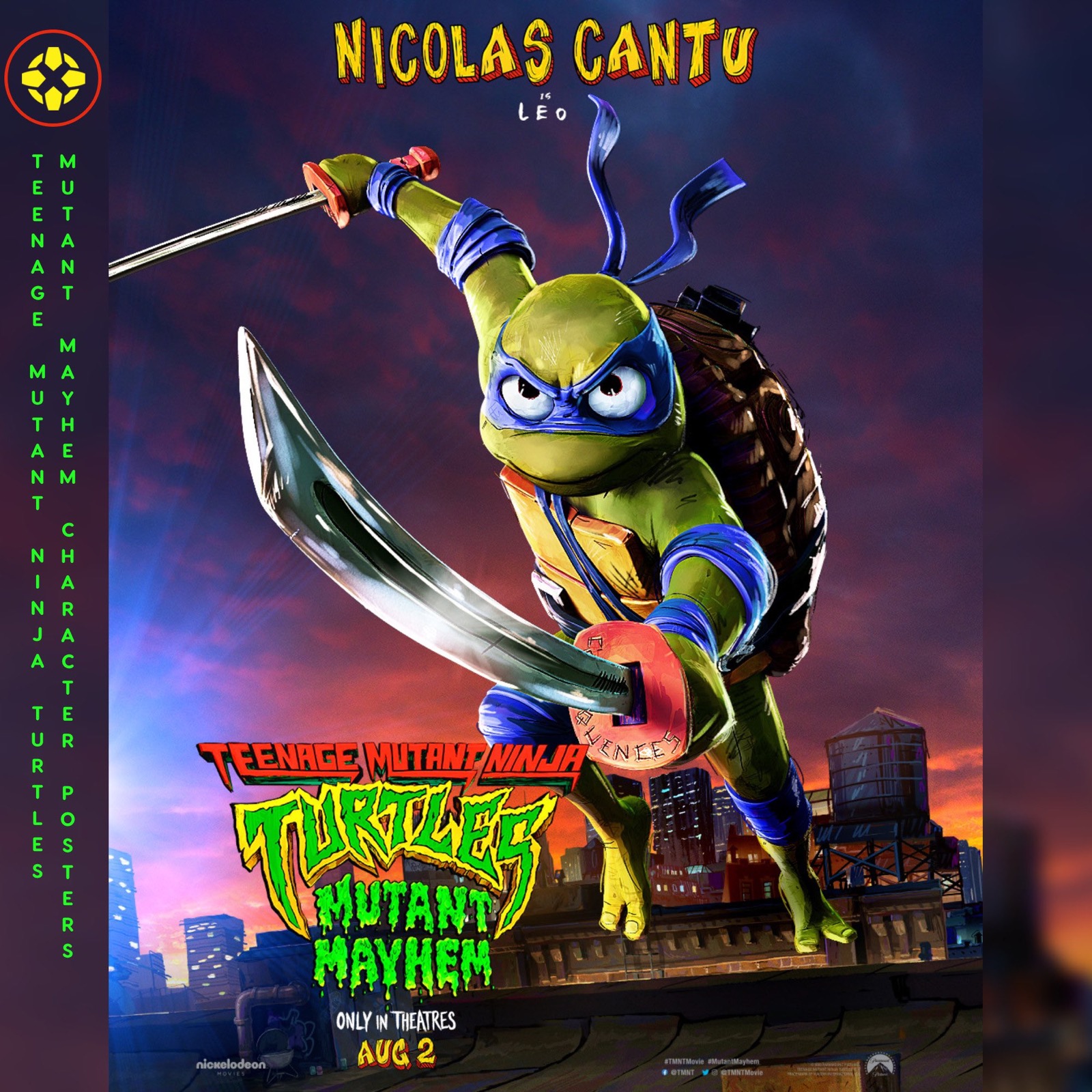 "Tortugas Ninja: caos mutante" cuenta con un elenco de voces que incluye a John Cena, Jackie Chan y Ice Cube, entre otros. (Paramount Pictures)