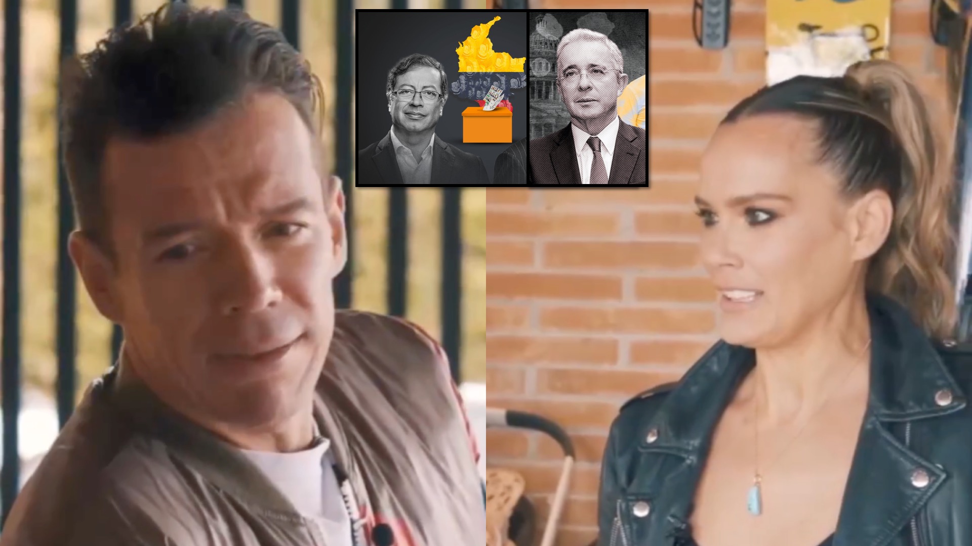 Video: Rigoberto Urán tuvo que escoger entre Gustavo Petro y Álvaro Uribe y su cara lo dijo todo