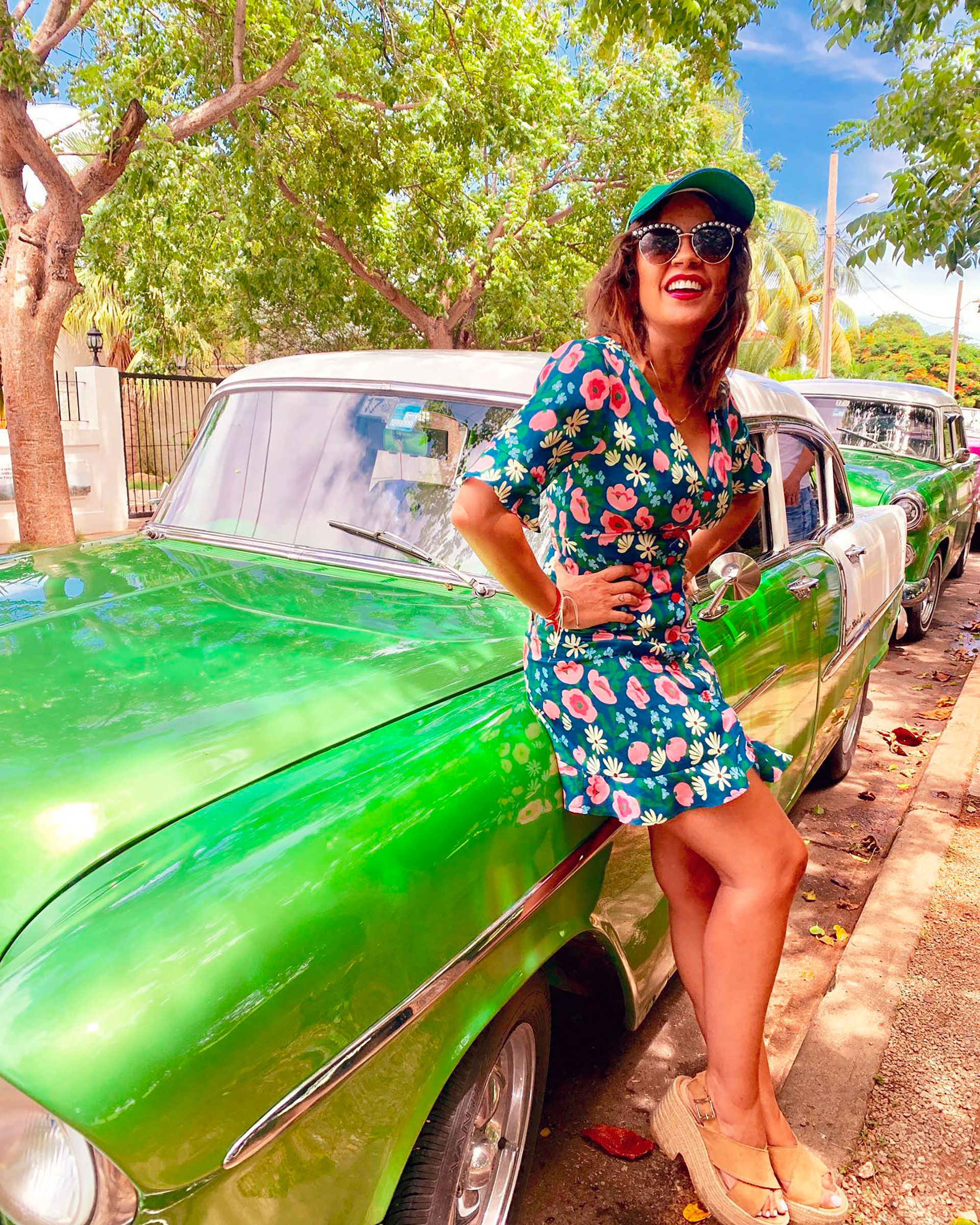 Mónica Domínguez en Cuba