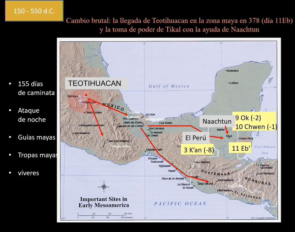 De Teotihuacan a Tikal, el camino es de 155 días caminando (FOTO: INAH)