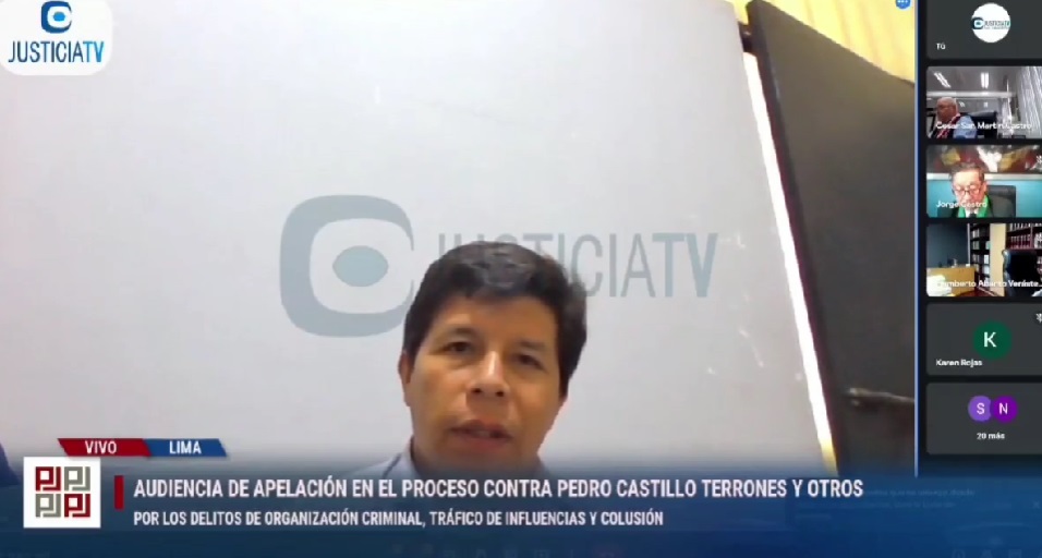 Pedro Castillo se refirió a denuncias contra Dina Boluarte: “Gestión de facto que nadie imputa”