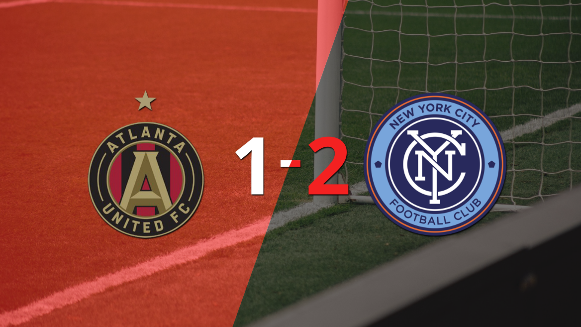 New York City FC sacó el triunfo 2-1 en su visita a Atlanta United