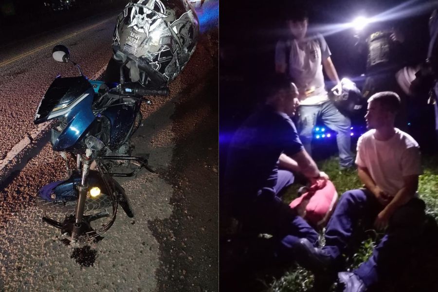 Motociclista chocó contra un hipopótamo en Puerto Triunfo