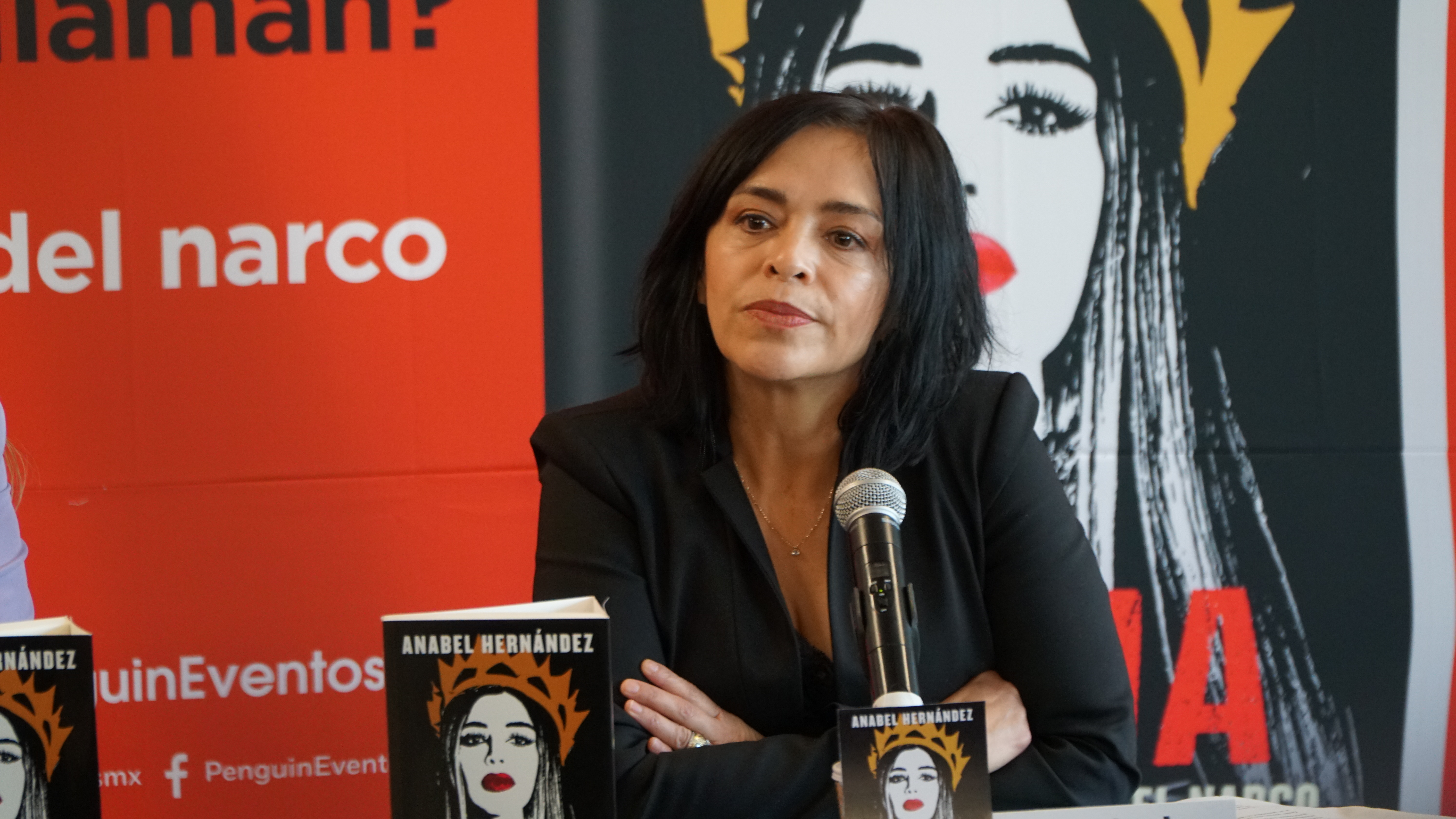 Anabel Hernández (Fotos: J.M. Mariscal/Infobae)