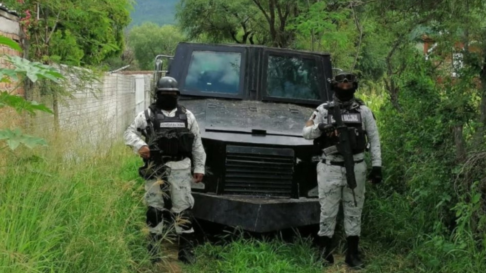 Guardia Nacional encontró un “monstruo” abandonado en el estado de Zacatecas
