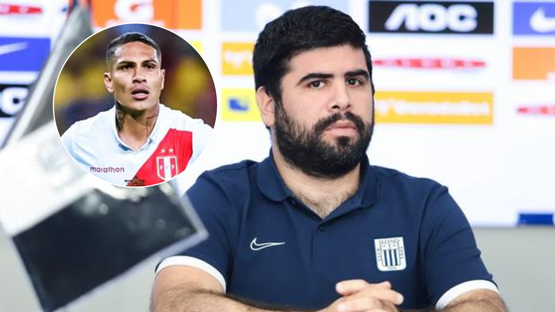El gerente deportivo del club habló sobre Guerrero, Farfán y Hurtado de cara al torneo Clausura.