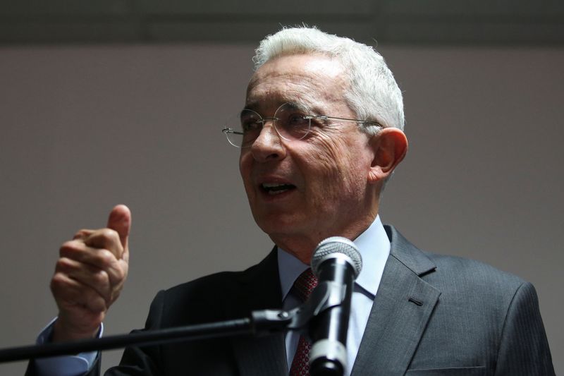 Foto de archivo. El expresidente de Colombia Álvaro Uribe. REUTERS/Luisa González