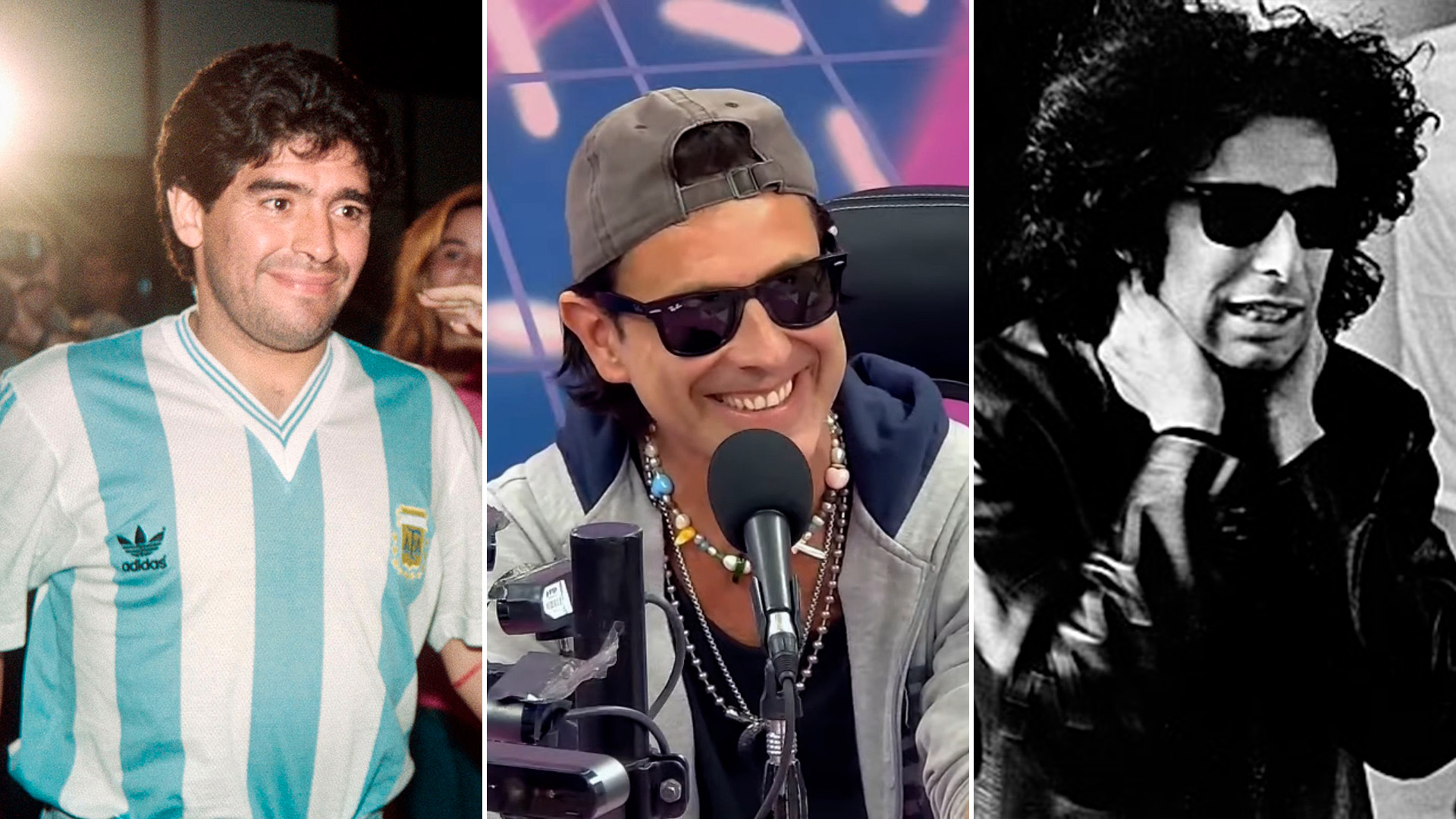 Coti Sorokin contó como fue grabar con Andrés Calamaro y Diego Maradona: “No es verdad que nos hizo desnudar”
