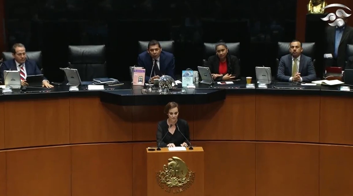 Lily Téllez y Alejandro Armenta protagonizaron acalorada pelea en el Senado: “No sea cobarde”