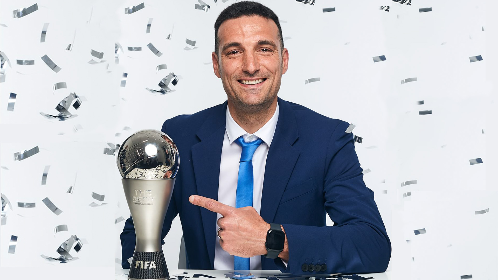 Lionel Scaloni ganó el premio The Best a mejor entrenador, galardón entregado por la FIFA