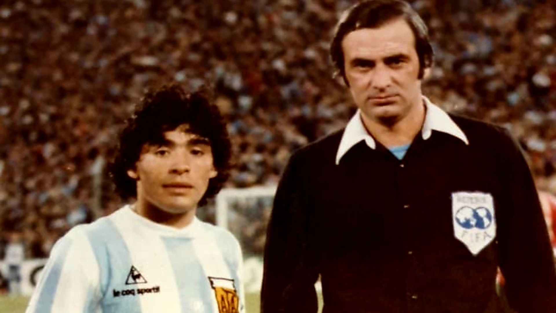 Juan Carlos Loustau, otro de los jueces que vivió la pesadilla, junto a Diego Maradona