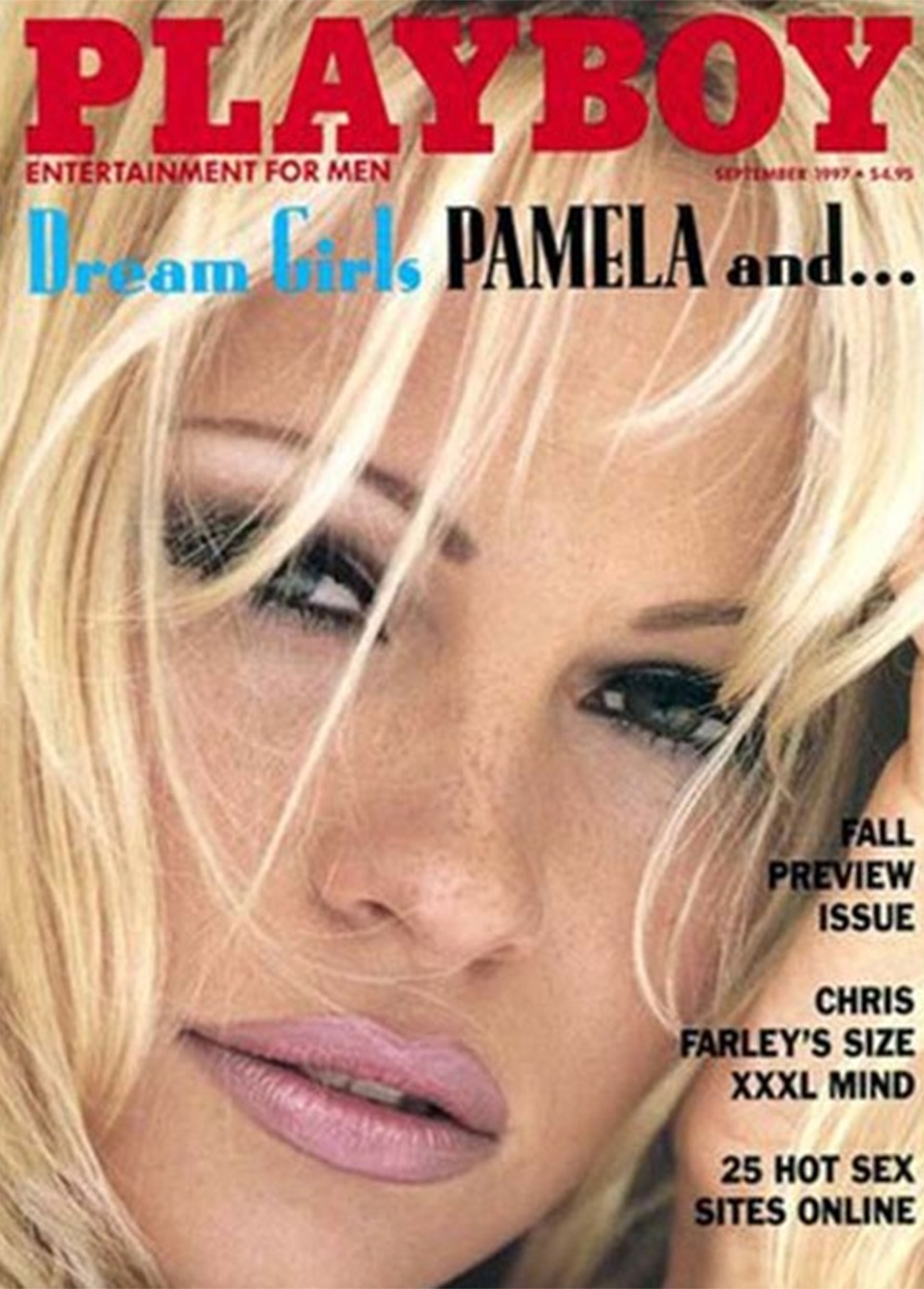 Pamela Anderson ha posado 14 veces en Playboy a lo largo de dos décadas. (Archivo/Infobae).