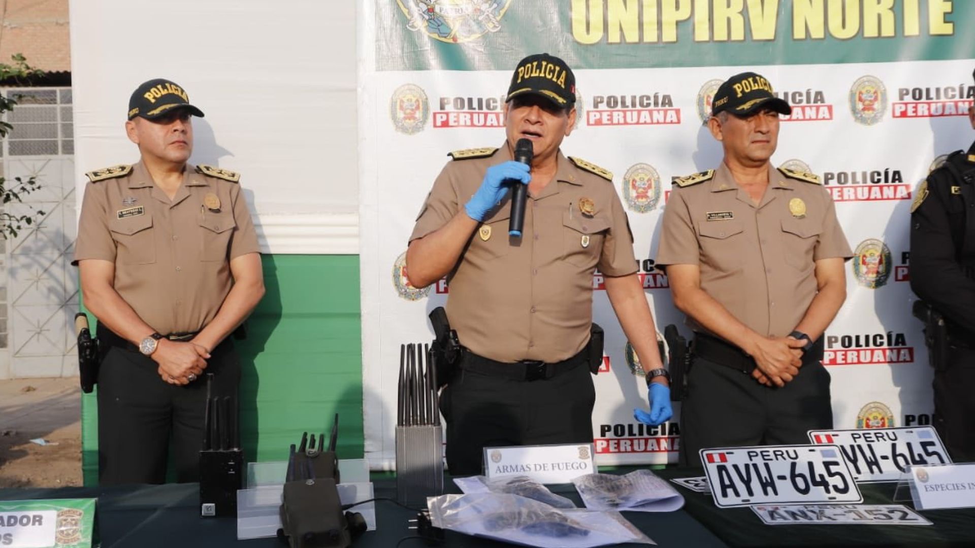 “The National Police, through its operational units, has been monitoring the robbery and theft of vehicles, their dismantling, the figure of extortion to return drivers their work tools.", said the commander of the PNP |  PNP Twitter
